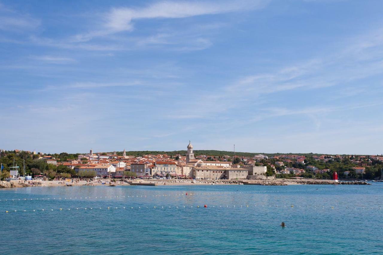 Rooms Miramare Крк Экстерьер фото